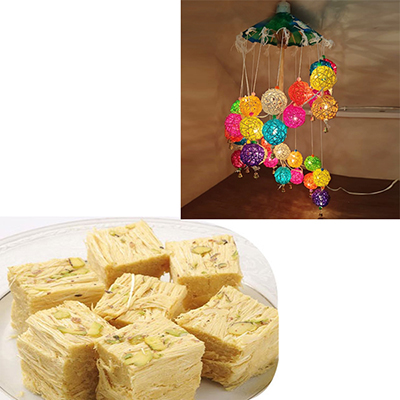 "Diwali Lights - code 04, Soan papdi sweet - 500gms - Click here to View more details about this Product